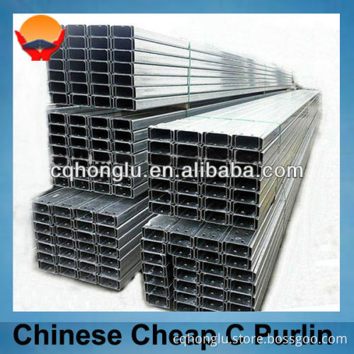 China Building Materials Light Steel C Purline